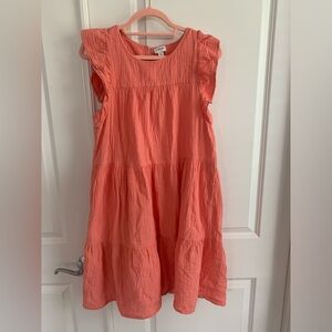 Jcrew coral dress size 8